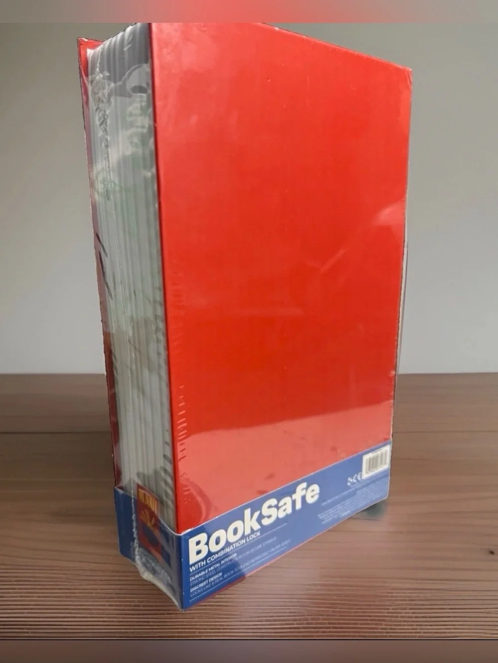 NEW! Arte de Casa MAUI BOOK BookSafe Portable Combination Lock Box Large Metal